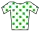 Green polka dot jersey, mountains classification