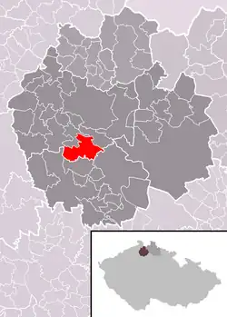 Localização de Jestřebí