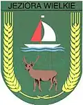 Brasão de armas de Jeziora Wielkie