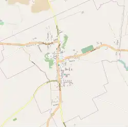 Localização de Jeziorany na Polónia