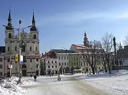 centro da cidade - Praça de Masaryk