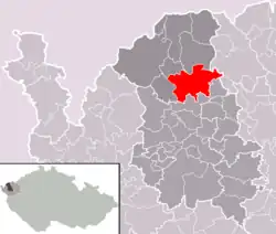 Localização de Jindřichovice