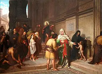 O óbolo da viúva, 1876