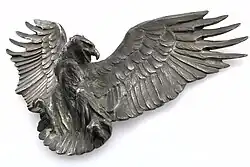 João da Silva: Águia. Prata 5,5 x 9,86 cm.