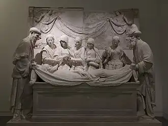 João de Ruão, Deposição de Cristo no túmulo, 1535–1540, 222 x 225&nbsp;cm