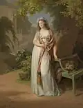 Luísa em 1794 por Johann Friedrich August Tischbein;
