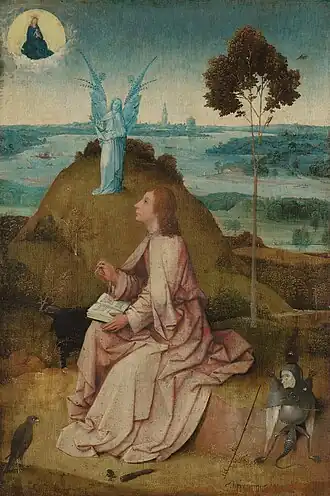 São João Evangelista em Patmos (Gemäldegalerie, Berlim)