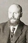 A photograph of Josef Ospelt in 1921