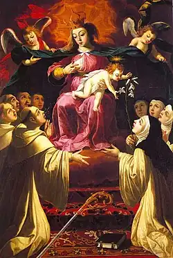 Josefa de Óbidos, A Virgem Aleitando São Bernardo, 1670