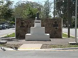 Busto do poeta cubano José Martí.