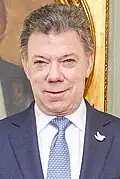 &nbsp;Colômbia Juan Manuel Santos, presidente