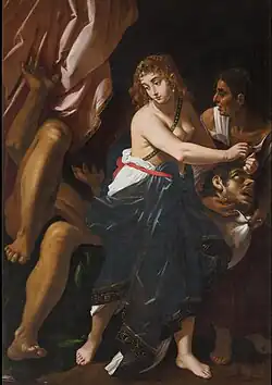 Judite com a Cabeça de Holofernes, 1608, Galleria Borghese