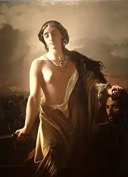 Judith com a cabeça de Holofernes, 1852, Museu de Belas-Artes do Reno