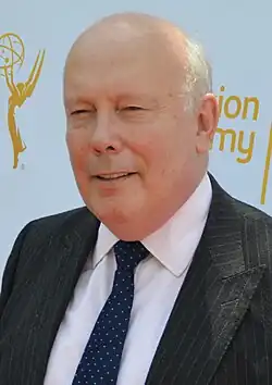 Julian Fellowes homenageado em 2015.