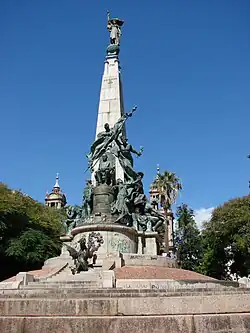 Monumento positivista a Júlio de Castilhos, em Porto Alegre