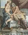 Júpiter e Juno - - Annibale Carracci - 1597