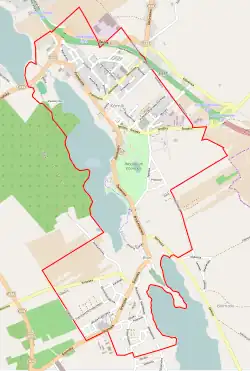 Localização de Kórnik na Polónia