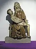 Pietà alemã do século XV (Colônia)