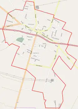 Localização de Kłodawa na Polónia