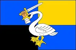 Bandeira de Křtěnov