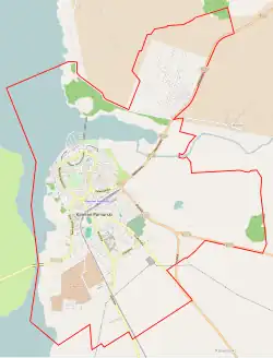 Localização de Kamień Pomorski na Polónia