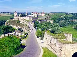 Vista geral da fortaleza