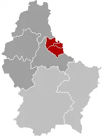 Localização de Vianden