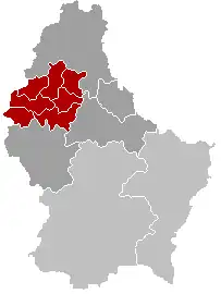 Localização de Wiltz