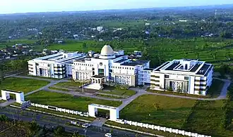 Sede da administração da regência, em Praya