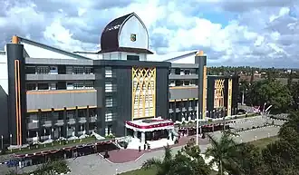 Sede da regência, em Selong