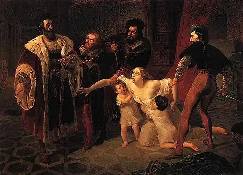 O Assassínio de Inês de Castro (1834)