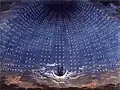 Palco de Karl Friedrich Schinkel para a Flauta Mágica de Mozart, 1815