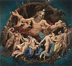 Urano e a Dança das Estrelas, 1834