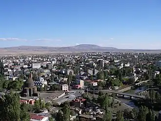 Vista da cidade desde a fortaleza