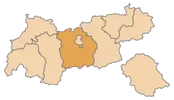 Innsbruck-Land no estado do Tirol