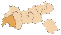 Landeck no estado do Tirol