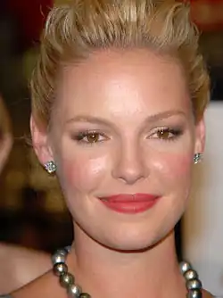 Uma foto de Katherine Heigl em 2008.