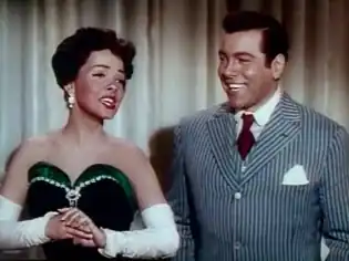 Kathryn Grayson e Mario Lanza no trailer do filme