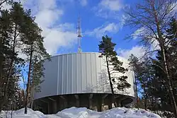 Depósito de água da cidade