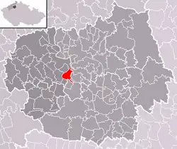 Localização de Keblice