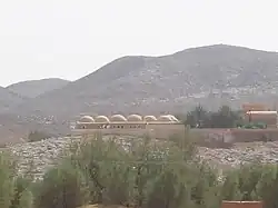 Vista de cadeias Ougarta em Kerzaz