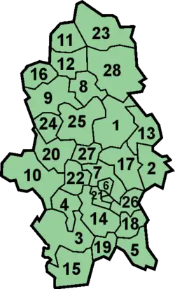 Die Gemeinden Mittelfinnlands