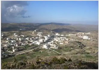 Bani Ualide vista de cima