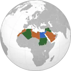 Map of Khartoum Resolution Signatories