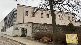 Centro de Pensamento Patriótico e Cívico visto da rua Zamkowa