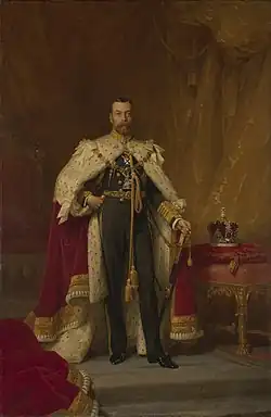 Retrato de estado de George V (1911)