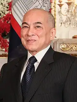Norodom Sihamoni, Rei do Camboja