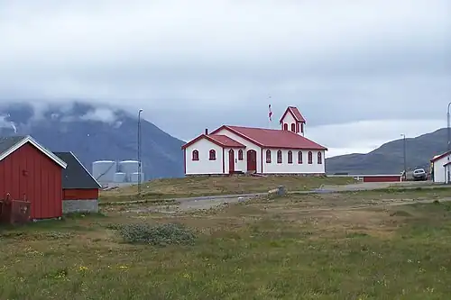 A igreja de Narsaq