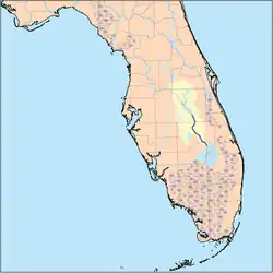 Localização do rio Kissimmee