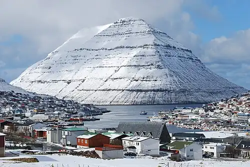 Klaksvík, a segunda cidade das ilhas.